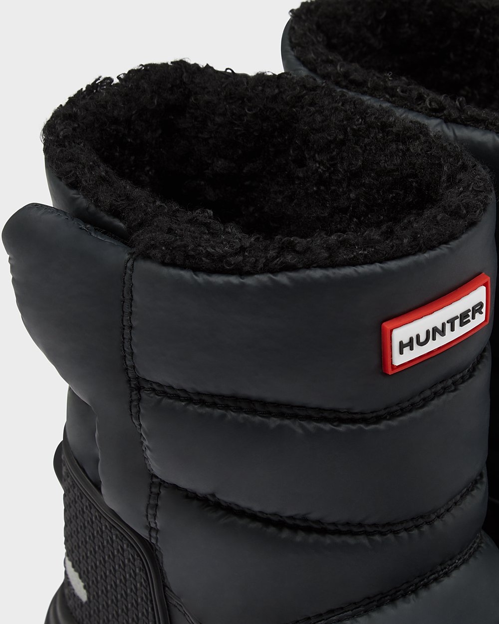 Kids Snow Boots - Hunter Original Big Insulated (36LCGASVH) - Black
